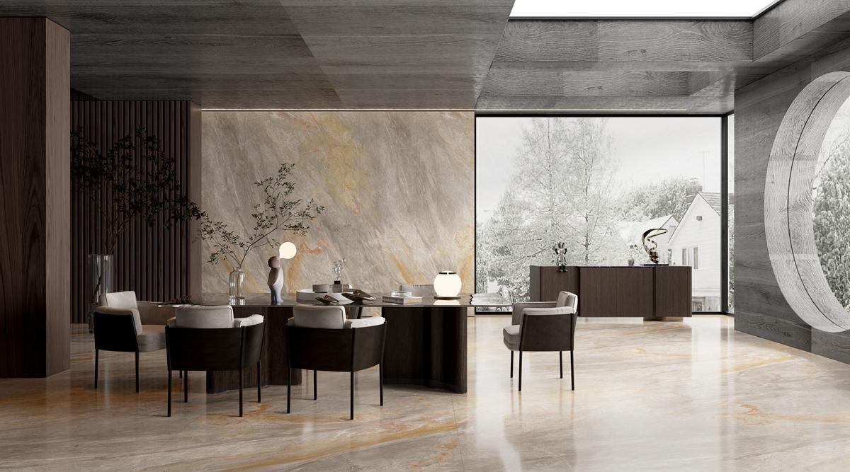 新品推介丨能強(qiáng)900×1800mm現(xiàn)代瓷磚，盡顯空間奢華格調(diào)